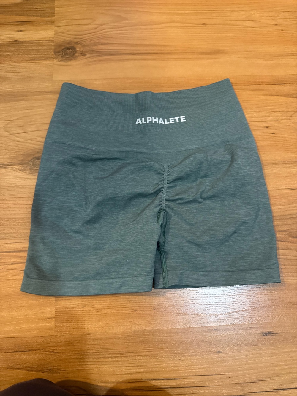 Alphalete amplify shorts small nomadic blue